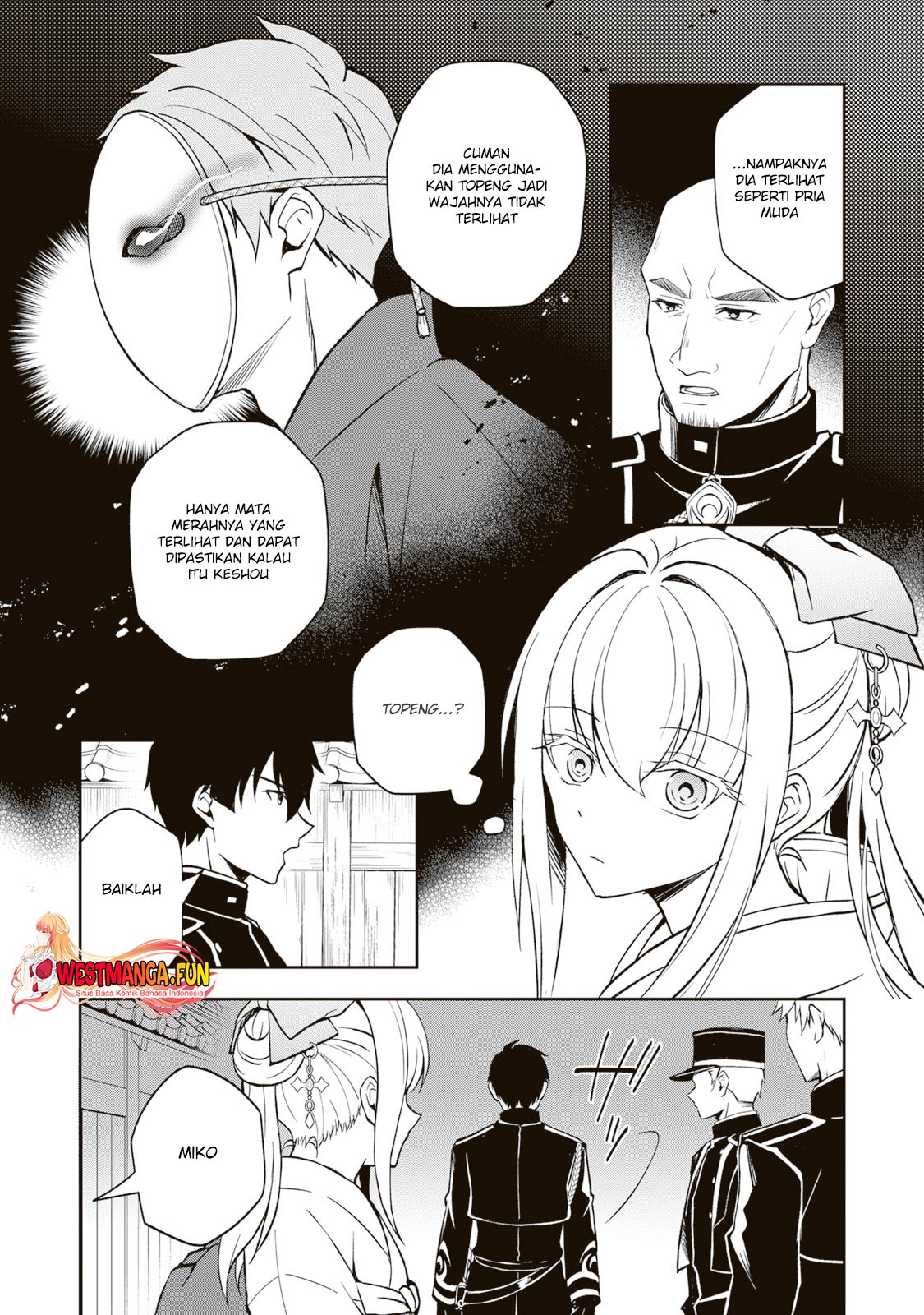 Tsuki No Shiro Sa Wo Shirite <b>Madoromu</b> Chapter 03 bahasa Indonesia.