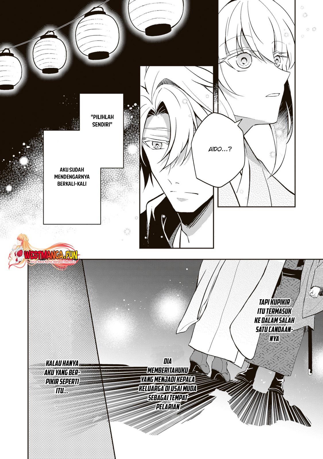 Tsuki No Shiro Sa Wo Shirite <b>Madoromu</b> Chapter 03 bahasa Indonesia.